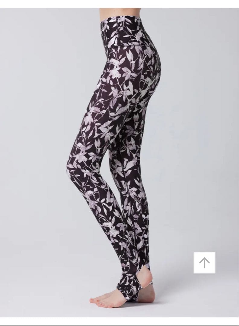easyoga Leggings トレンカ 花柄 ルルレモン レギンス