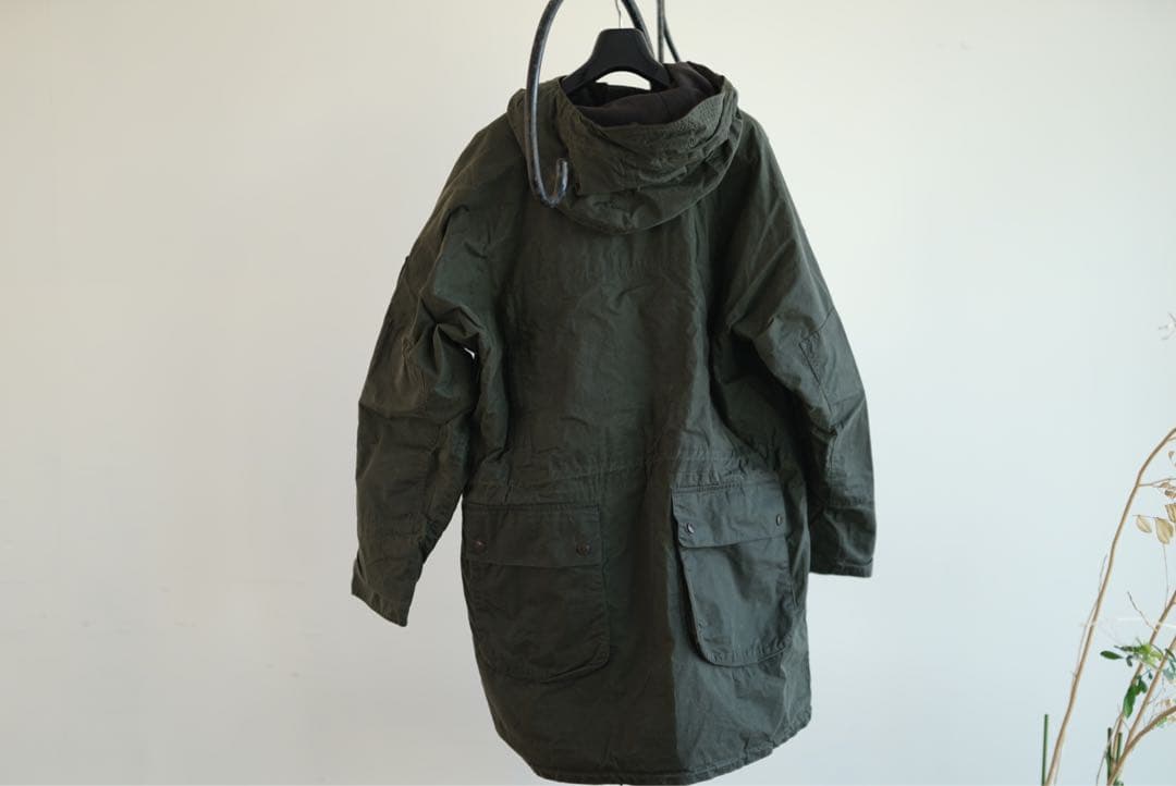 18aw barbour × engineered garments コート