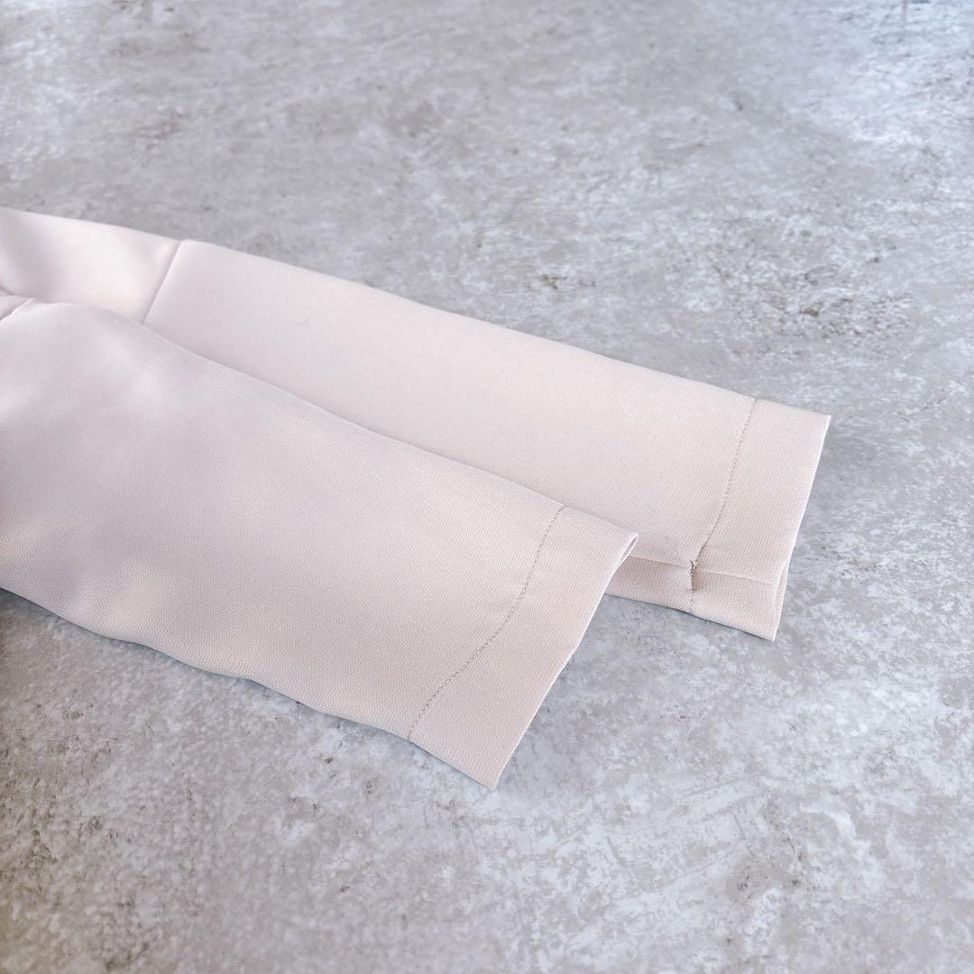 25AW ミズイロインド　コクーンワイドワンピース ベージュ　フリーsize