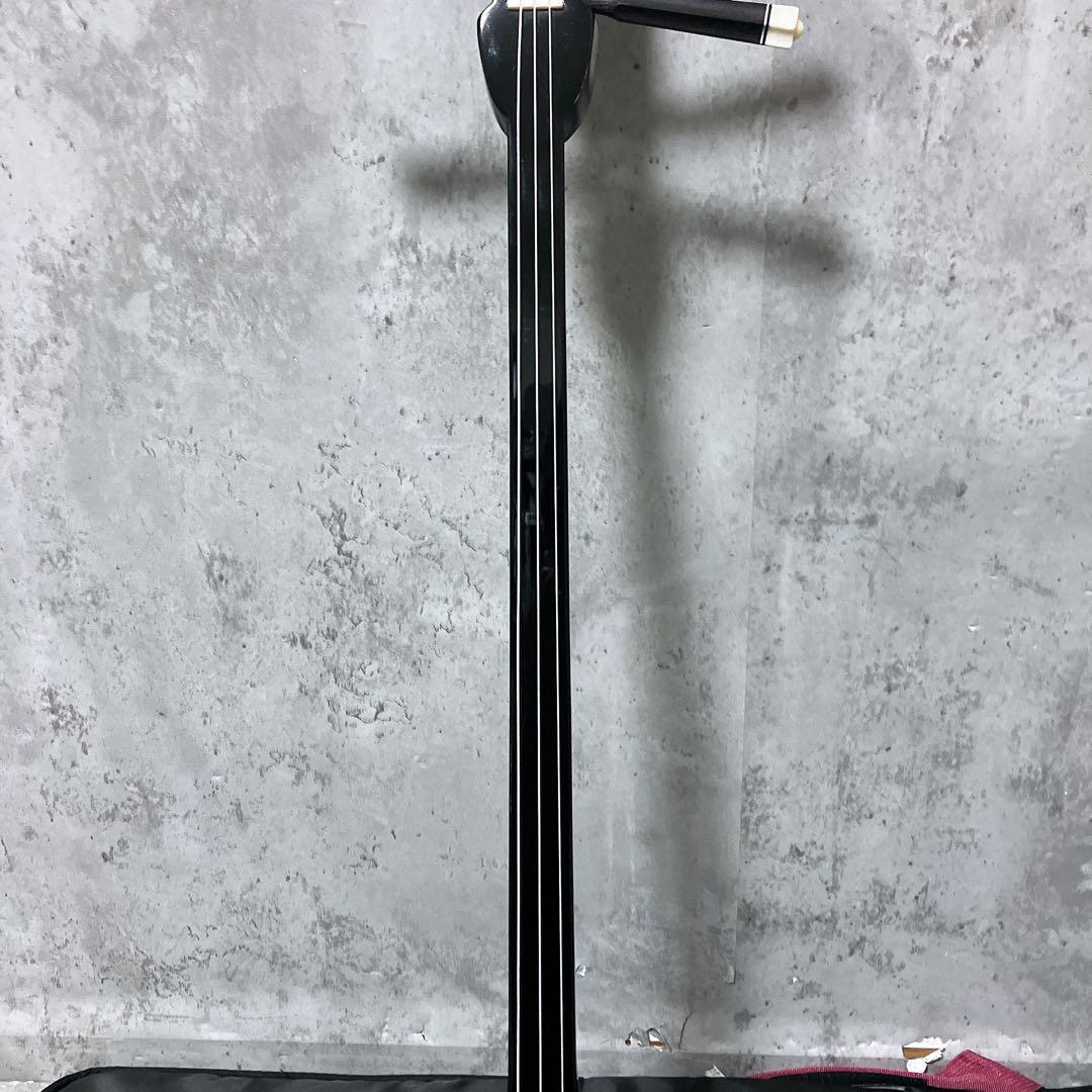 【珍品】三線 エレキ ピックアップ付き 沖縄 民族楽器 morris CP-3