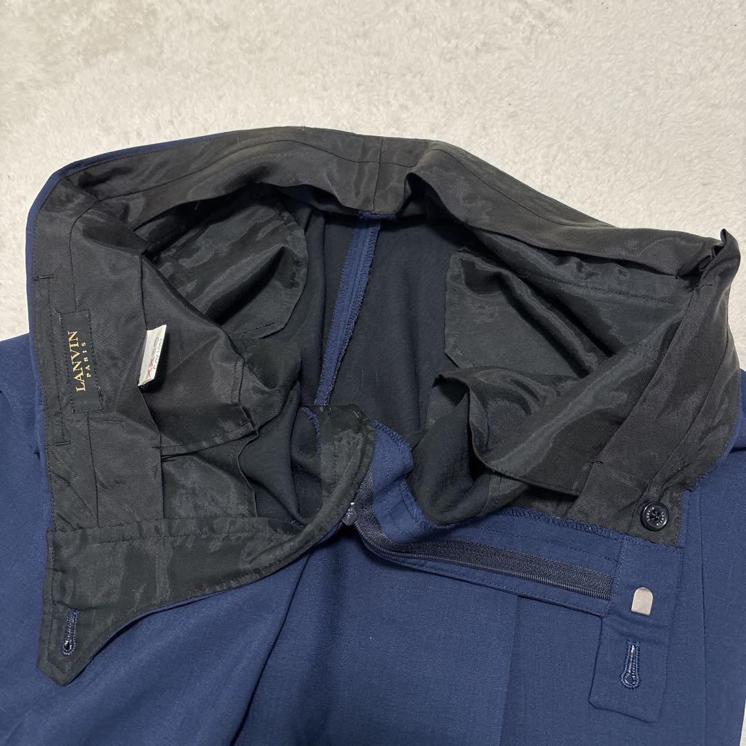美品　【大きいサイズ】　LANVIN モヘア混 メンズスーツセットアップ