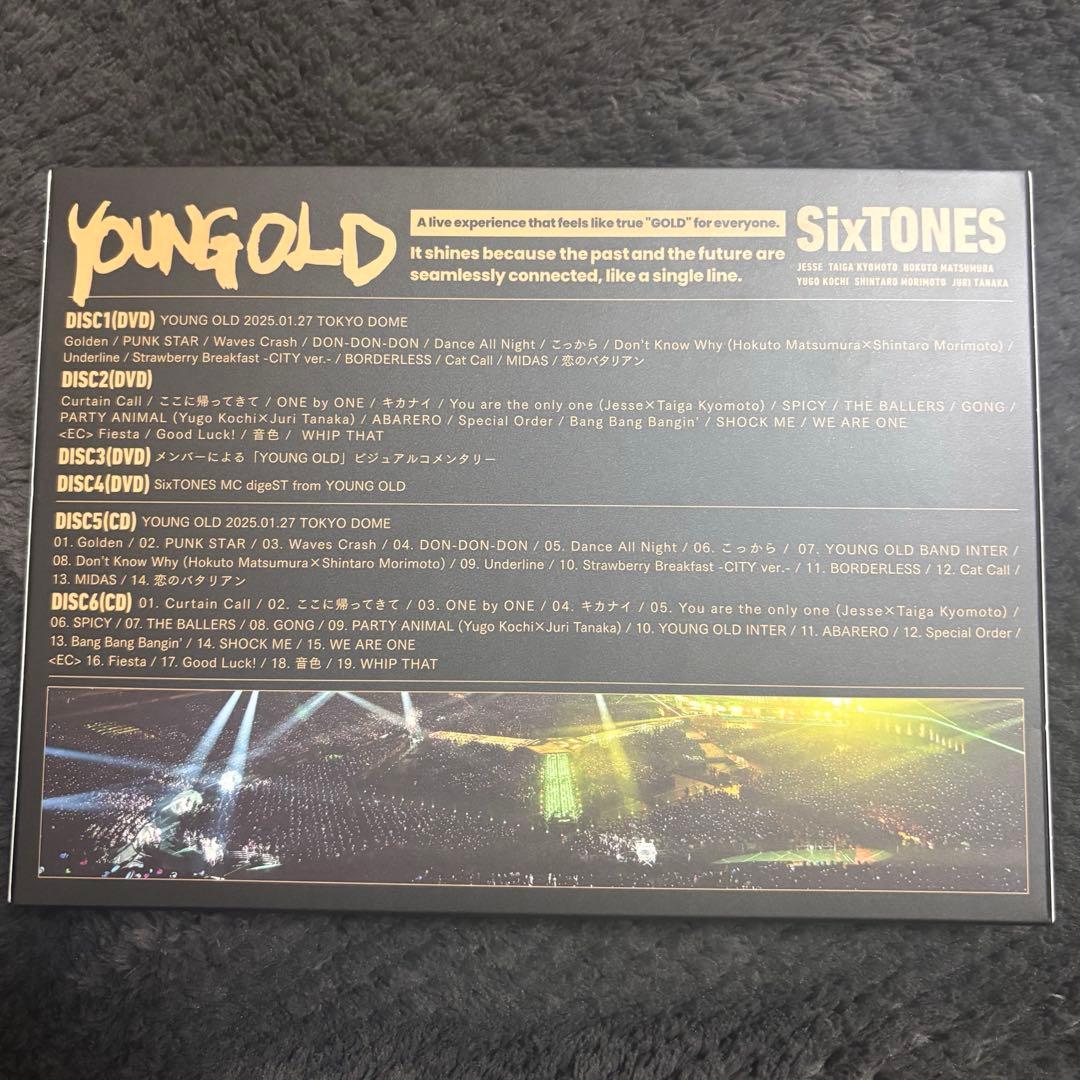 SixTONES／YOUNG OLD DVD 初回盤（ＤＶＤ）