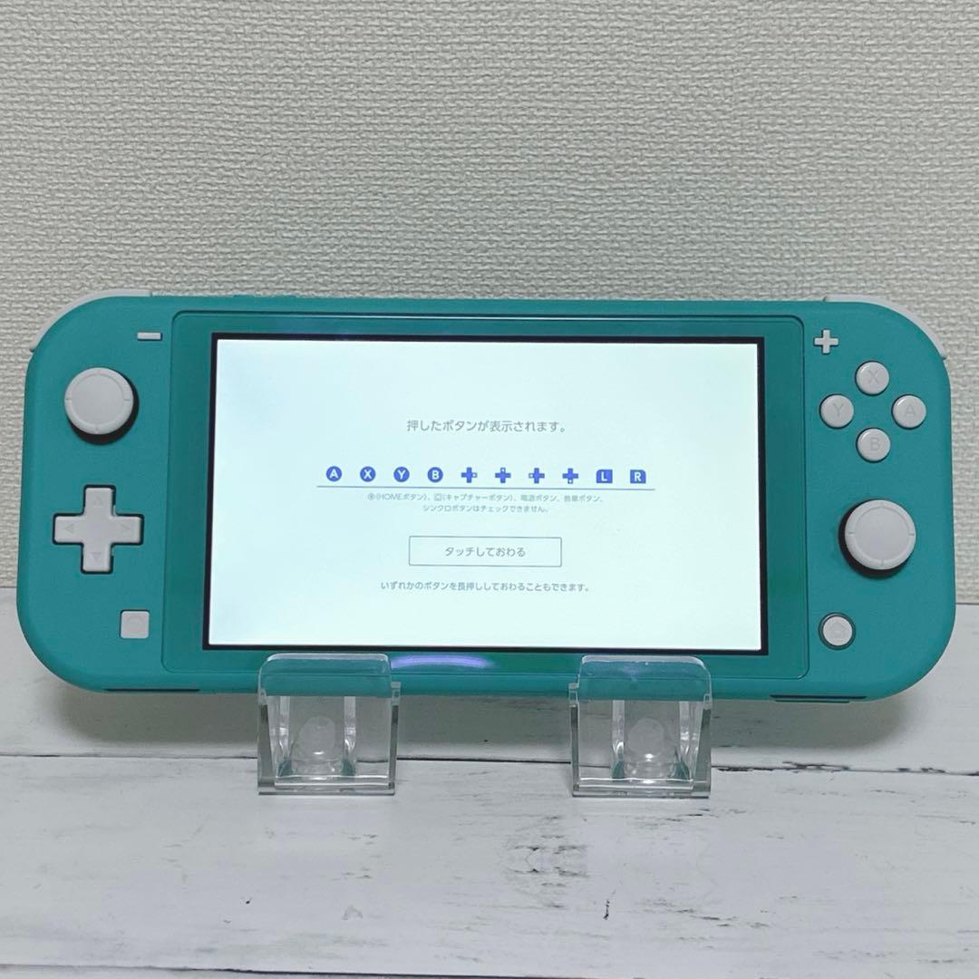【動作OK】　Nintendo Switch Lite ターコイズ　充電器付き