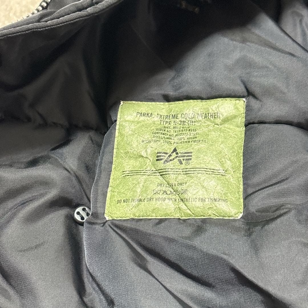 ジャケット・アウター ALPHA INDUSTRIES N-3B 20024-01 L