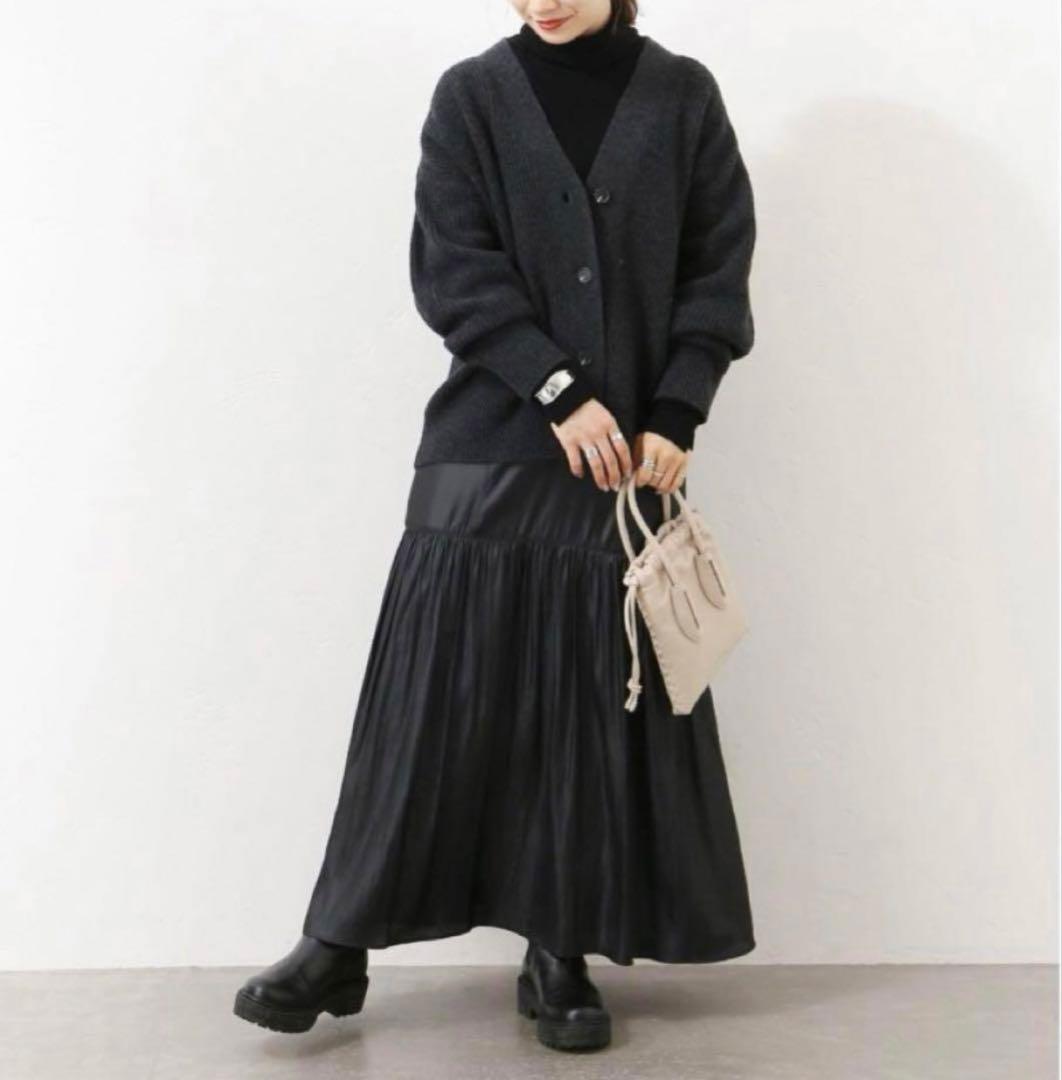【美品】【JOURNAL STANDARD】ウォッシャブルウールカーディガン