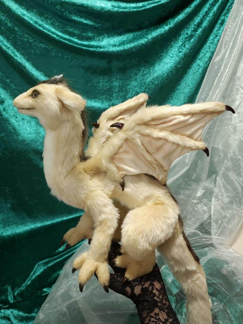 お*か様 アートドール　ドラゴン ぬいぐるみ 　全身可動