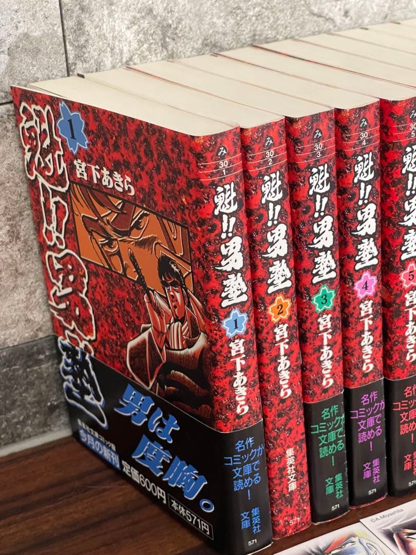魁‼︎男塾　文庫版 1〜20巻　全巻セット　美品