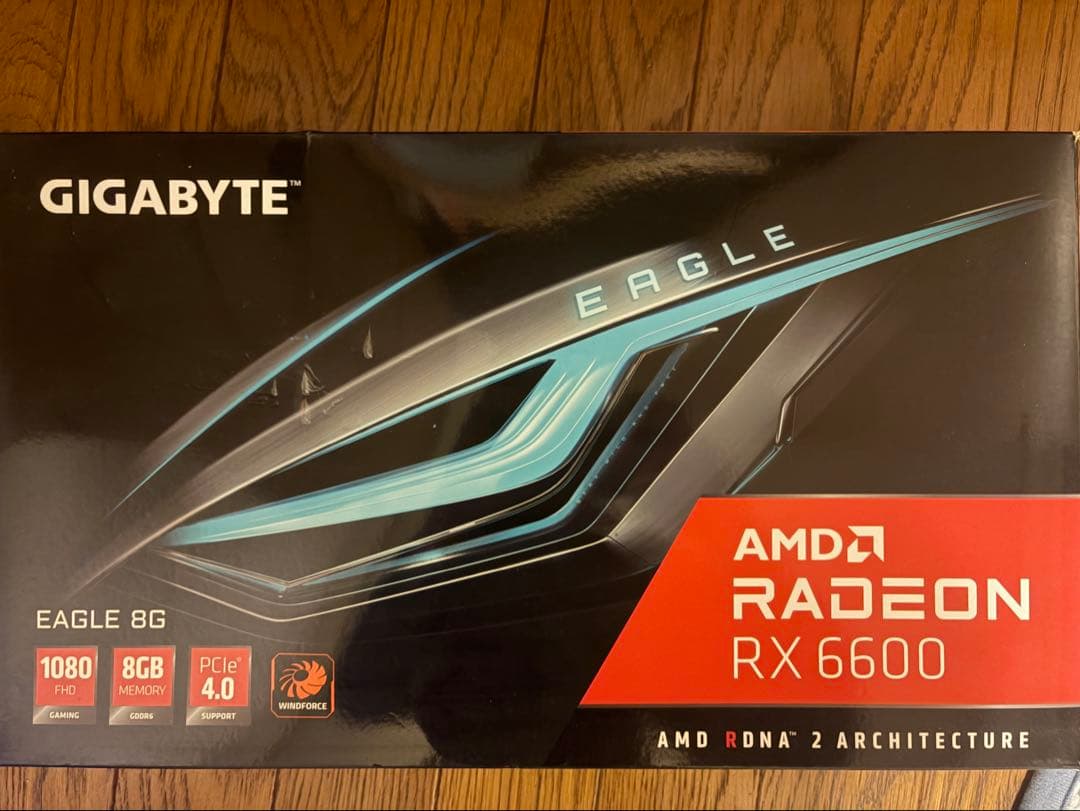 グラフィックボード・グラボ・ビデオカード GIGABYTE RX 6600 EAGLE 8G