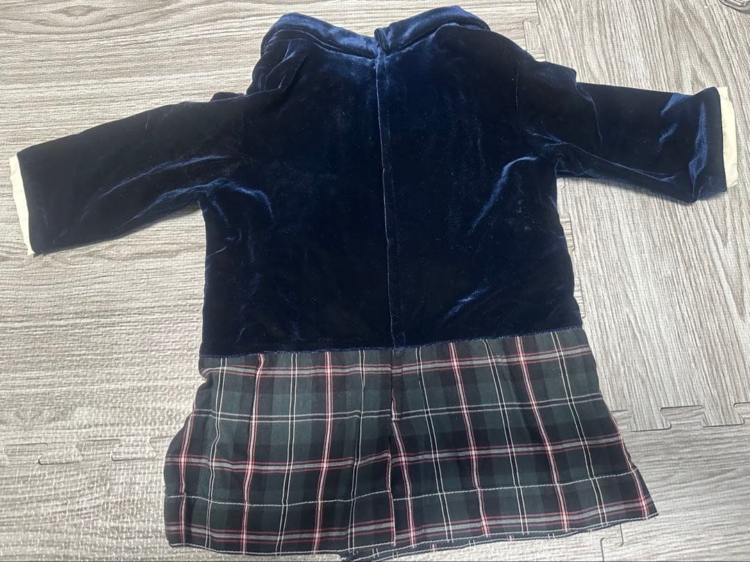 店頭ペコちゃんベルベットジャケットパンツpecoちゃんのネーム入り！