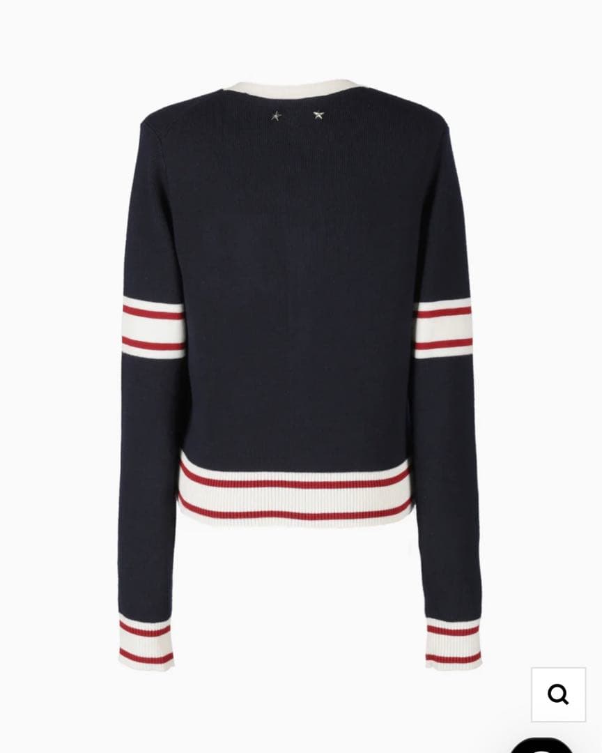 Bibiy. B. CLUB TIE CARDIGAN NAVY 公式