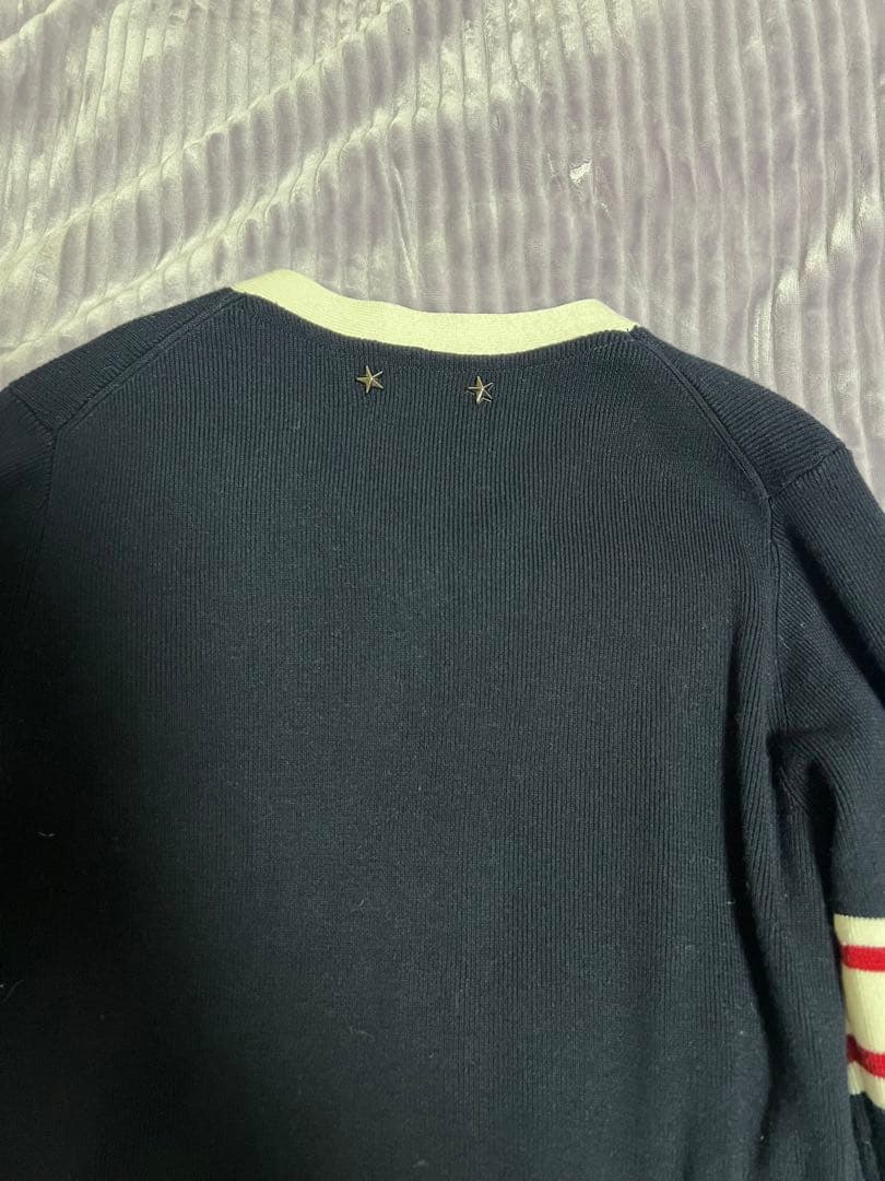 Bibiy. B. CLUB TIE CARDIGAN NAVY 公式