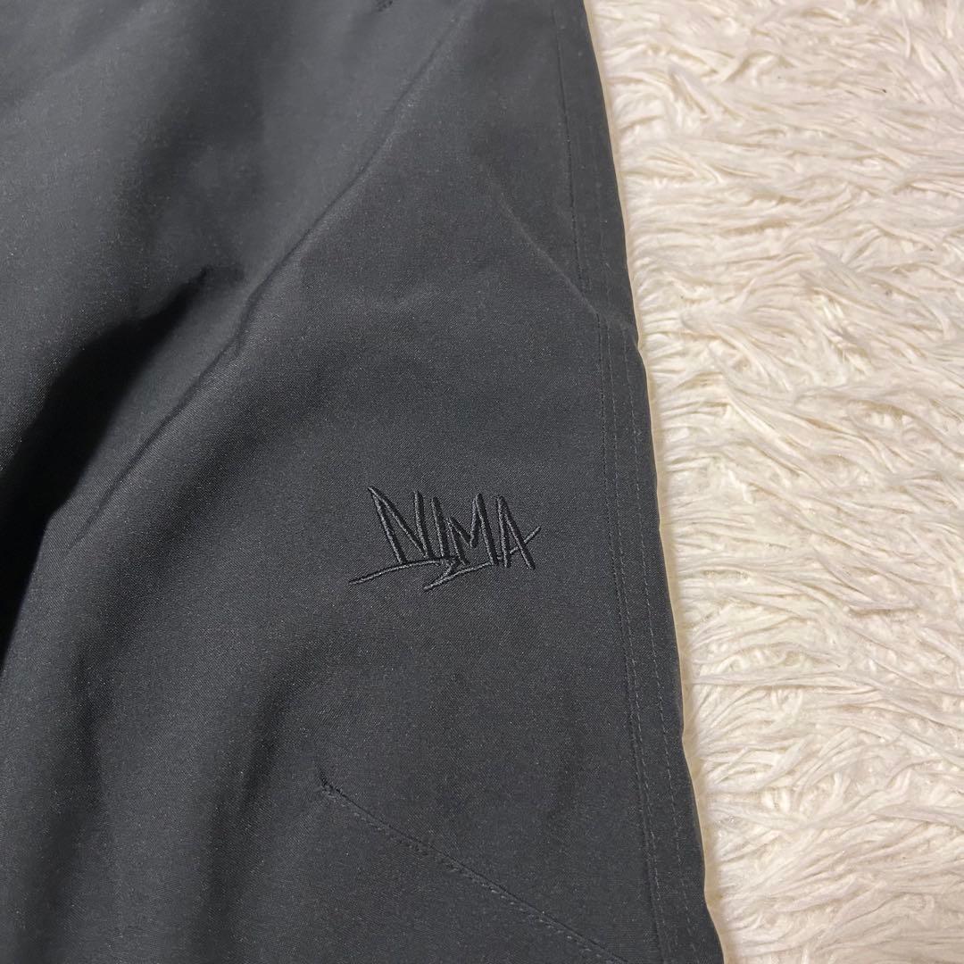 【美品】 nima スキー スノーボード ウェア 上下 160 ブルー 総柄