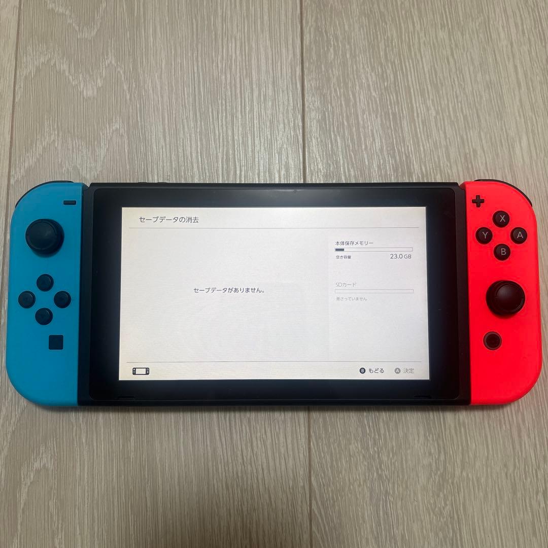 Nintendo Switch 本体 ブラック　外箱付属品完備　スイッチ