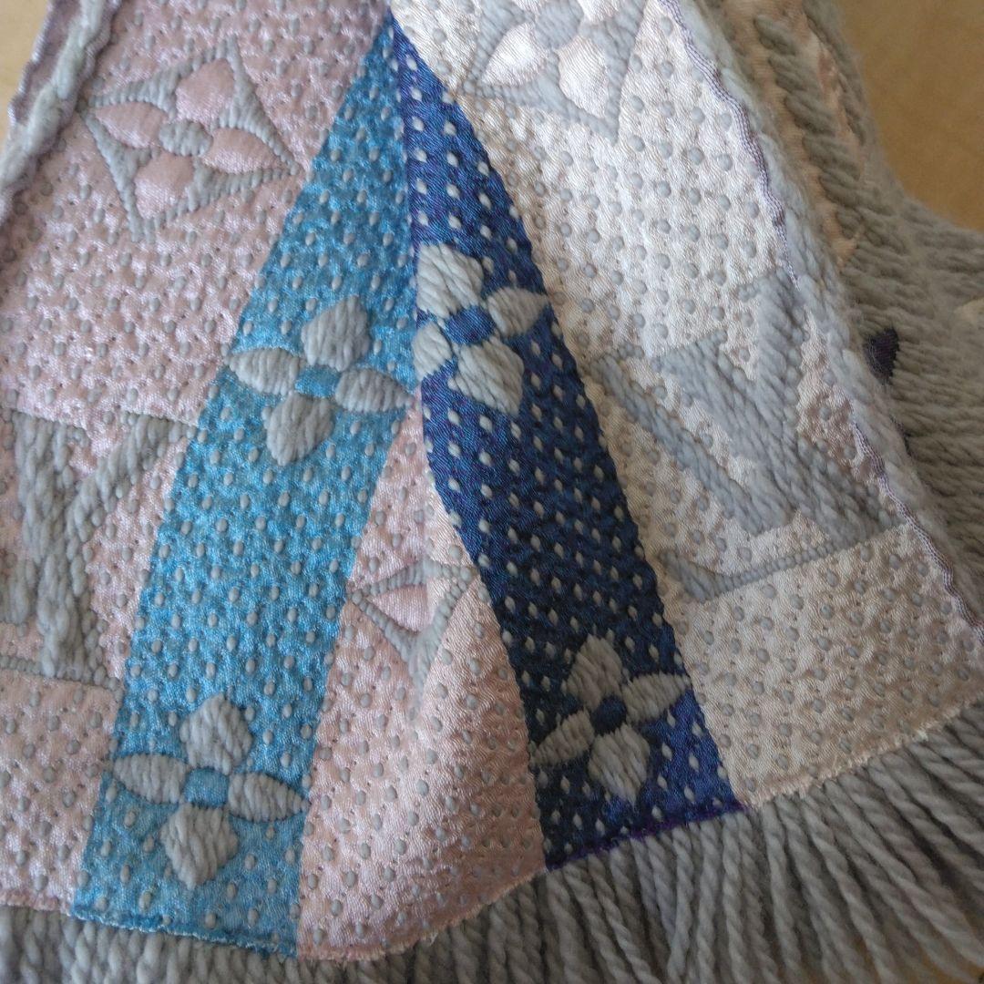 LOUIS VUITTON エシャルプロゴマフラーレインボー