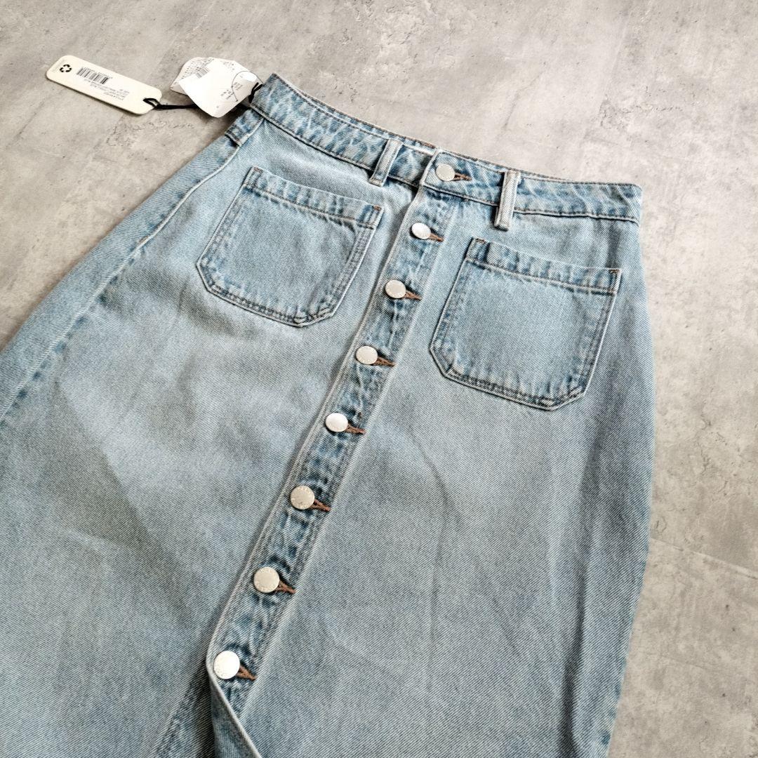 新品タグ付きADAM ET ROPÉ ROLLA'S デニムスカートＳ〜M相当