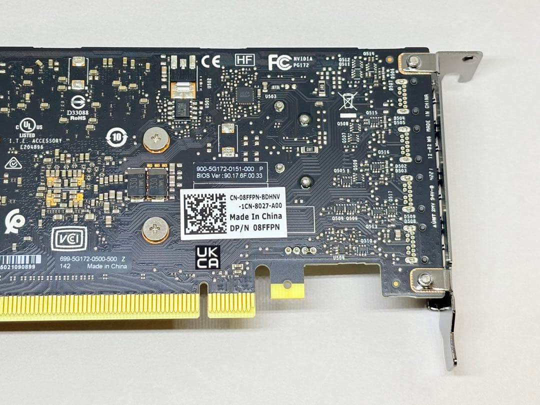 ★DELL純正品★NVIDIA T1000 4GB