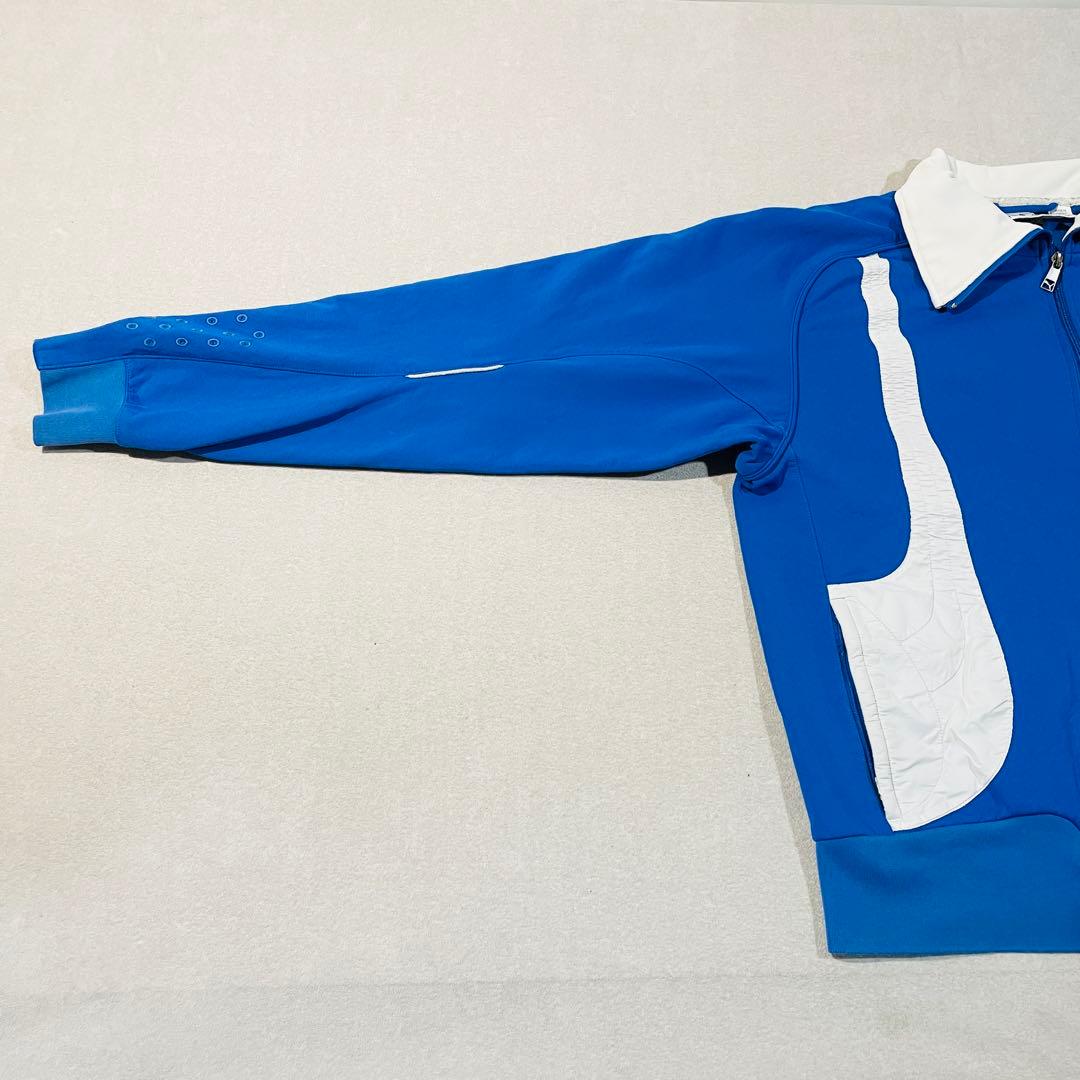 【激レア!XXL】PUMA トラックジャケット ブルー 左右フォームストリップ