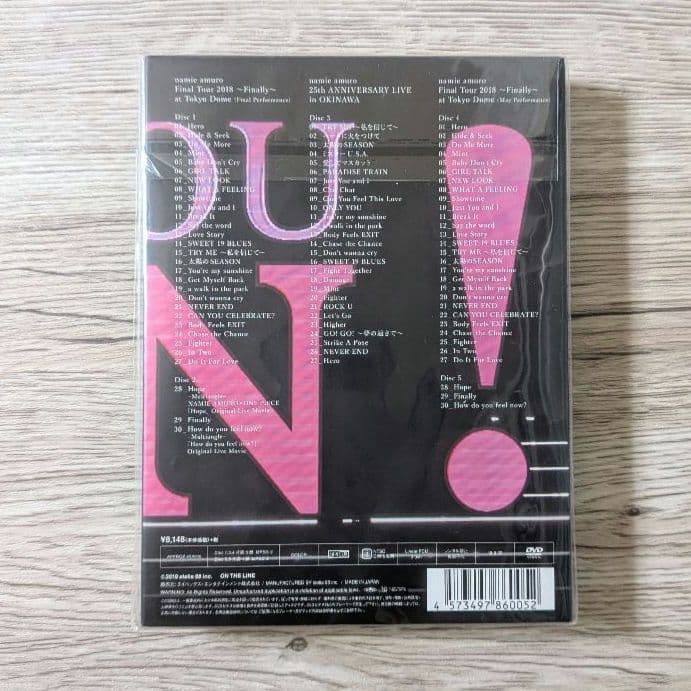 安室奈美恵 初回限定盤 Finally DVD