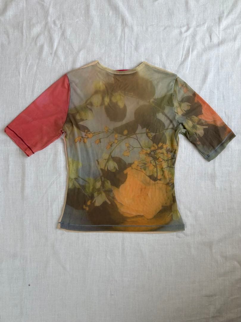 CHOPOVA LOWENA 花柄 半袖 Tシャツ