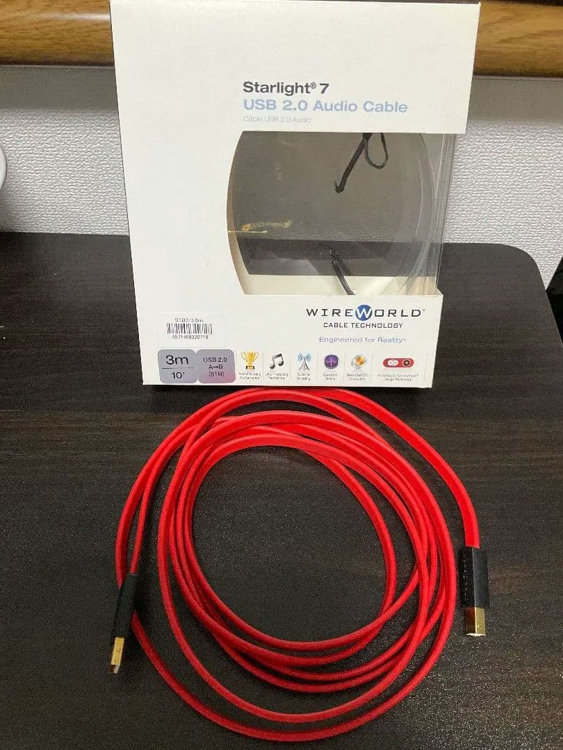 Wireworld Starlight 7 USB2.0オーディオケーブル 3m