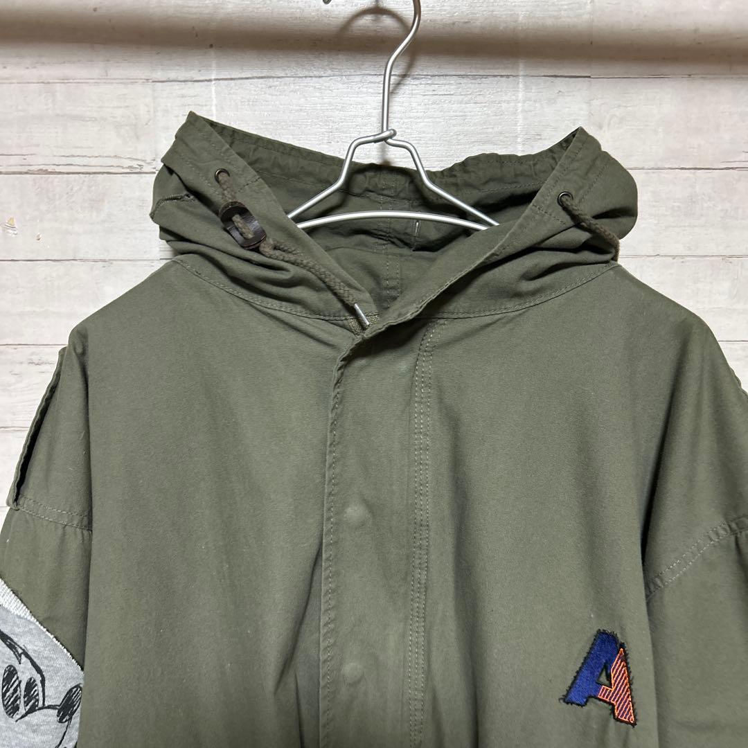 り*ょ様 Houston ✨希少✨一点物✨モッズコート2way　サイズL 春冬仕