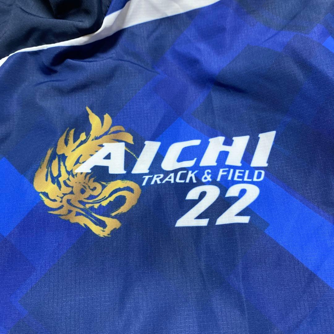 ⭐️愛知県陸上ジュニア強化選手限定　裏地付きウィンドブレーカー　青・黄色 M＊QF