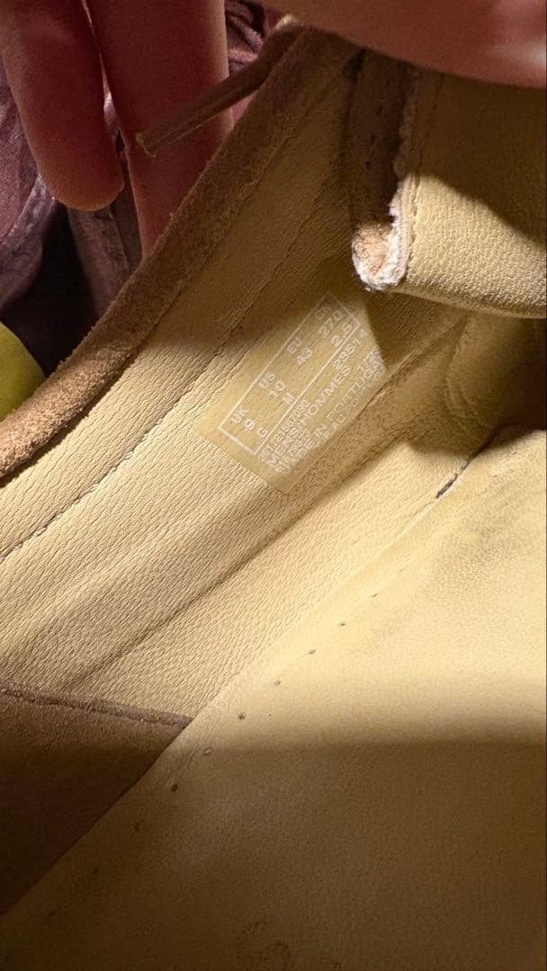 Clark’s Wallabee パッチワーク 28cm