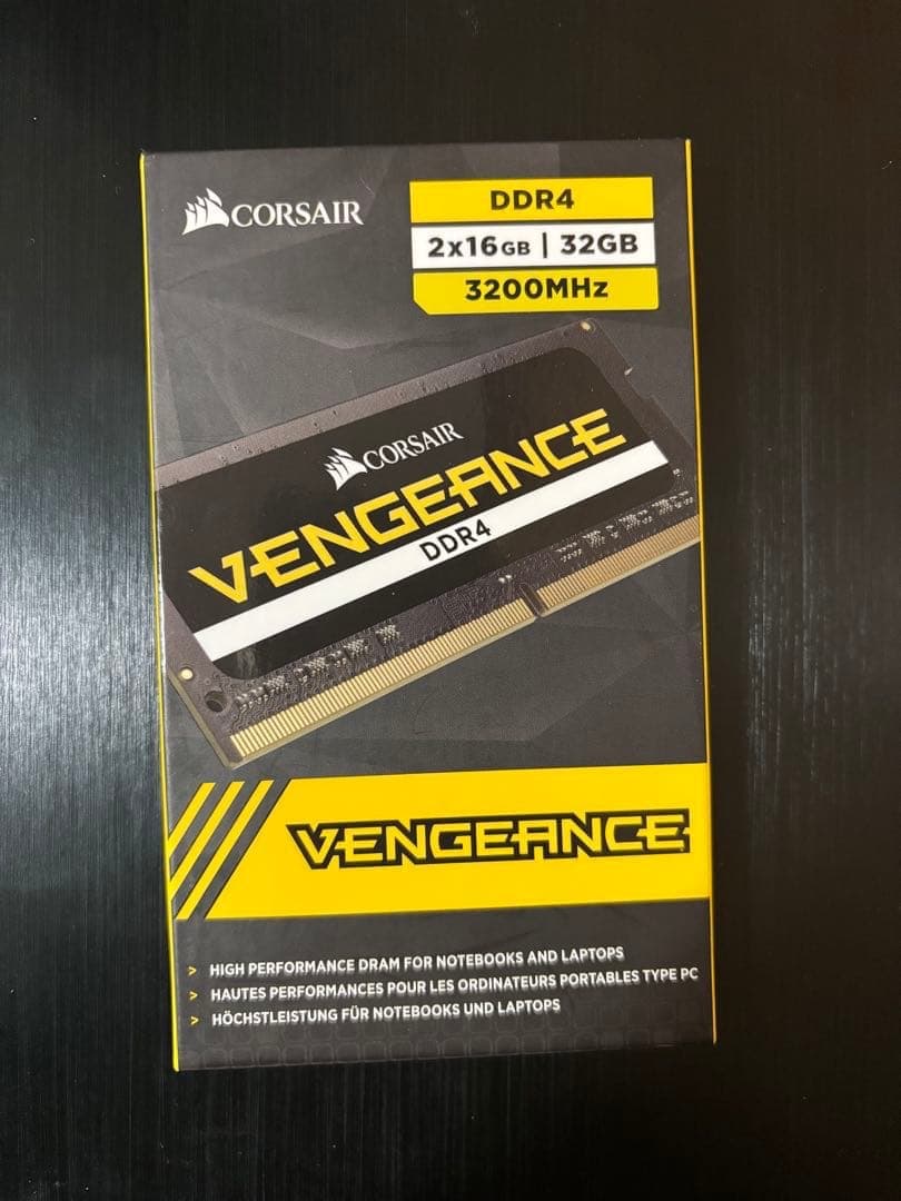メモリー CORSAIR SODIMM DDR4 32GB(16GBx2) 3200MHz