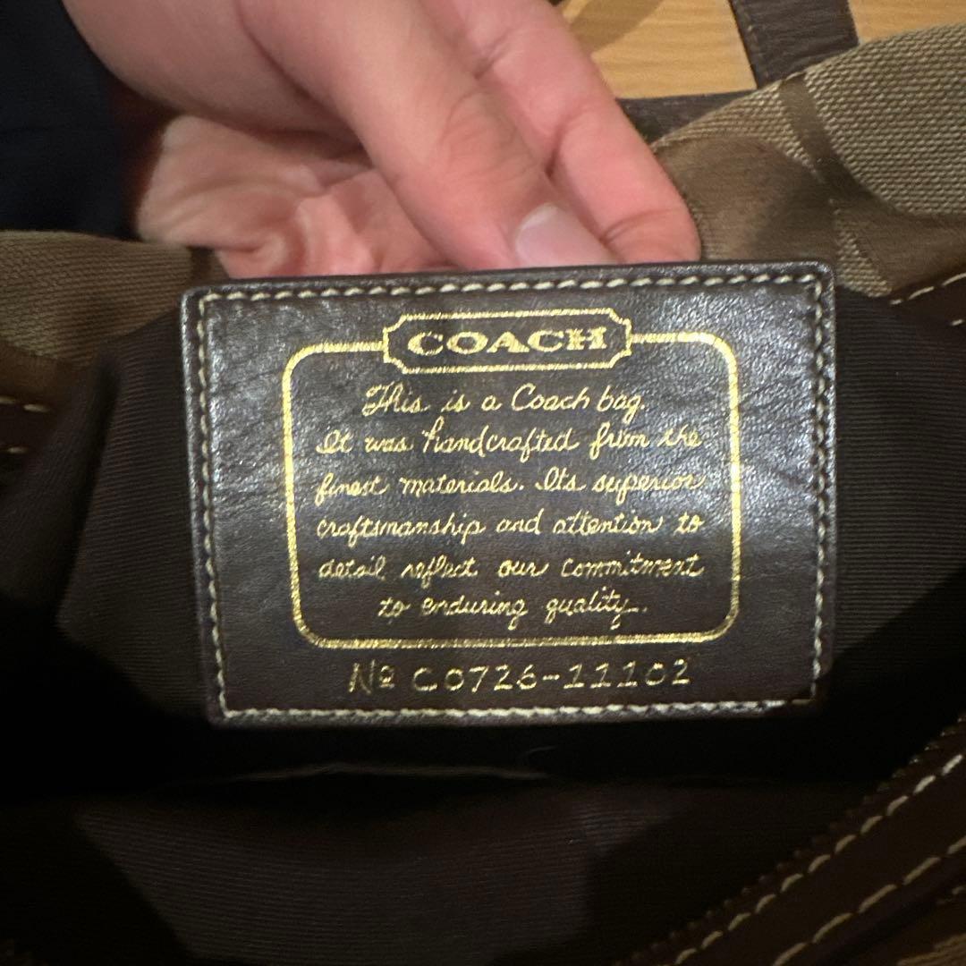 coach ボストンバック