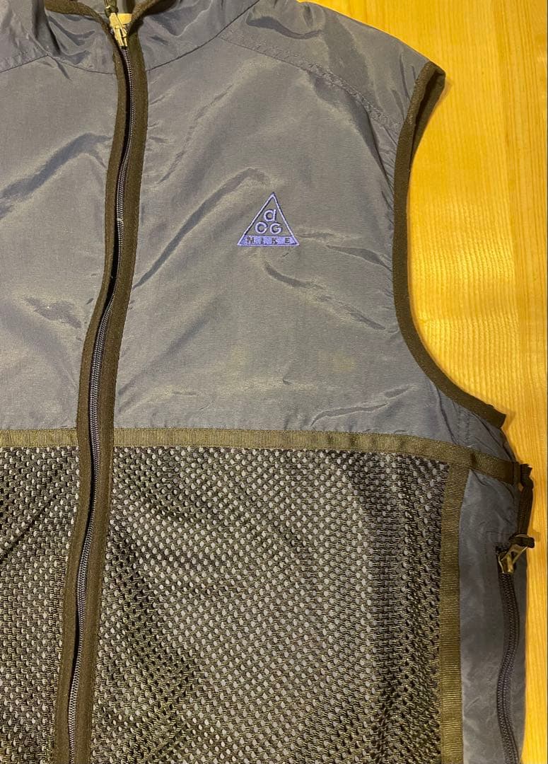 90's Nike ACG ナイロンベスト　サイズM 身幅58.5