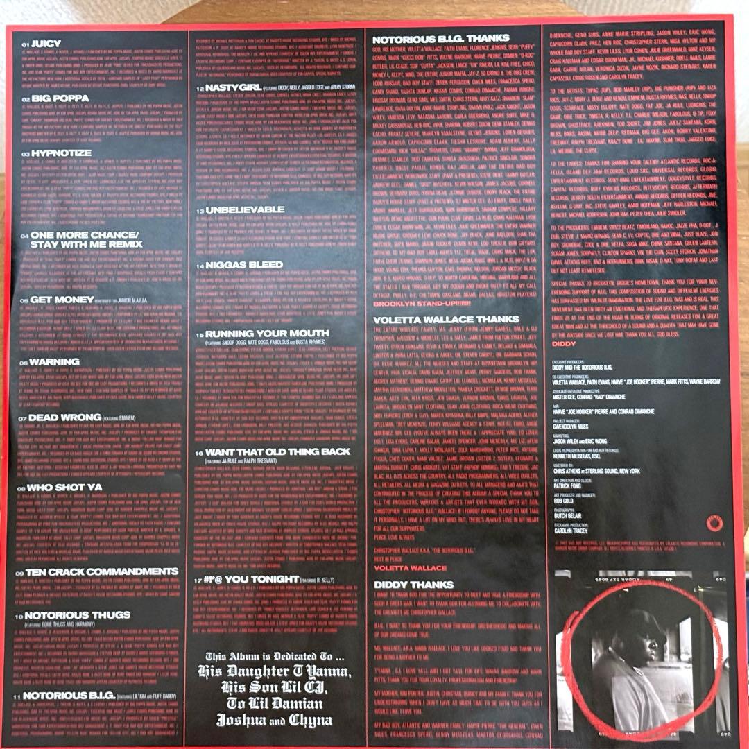 レコード THE NOTORIOUS B.I.G. GREATEST HITS