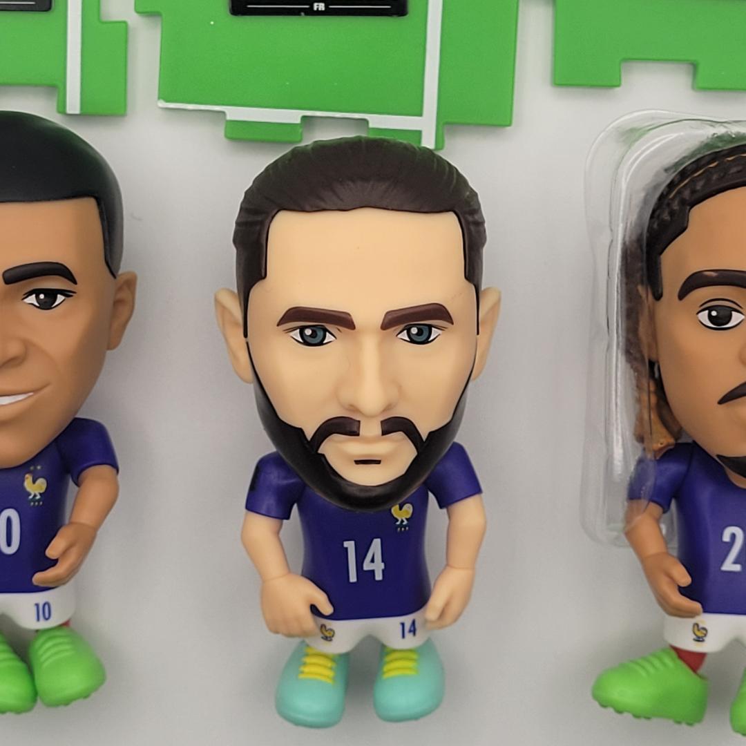 ZURU FIFA Ballers フランス代表選手フィギュア 3体セット