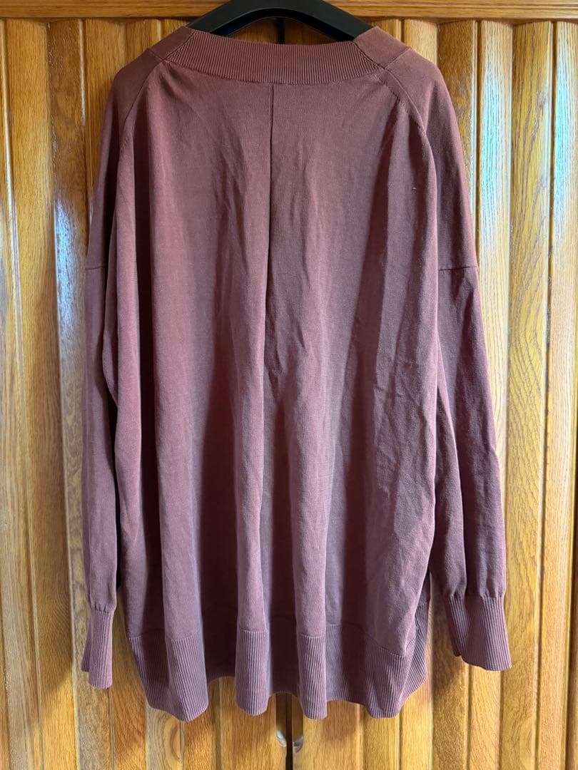 Spick & Span アイスコットンビッグカーディガン