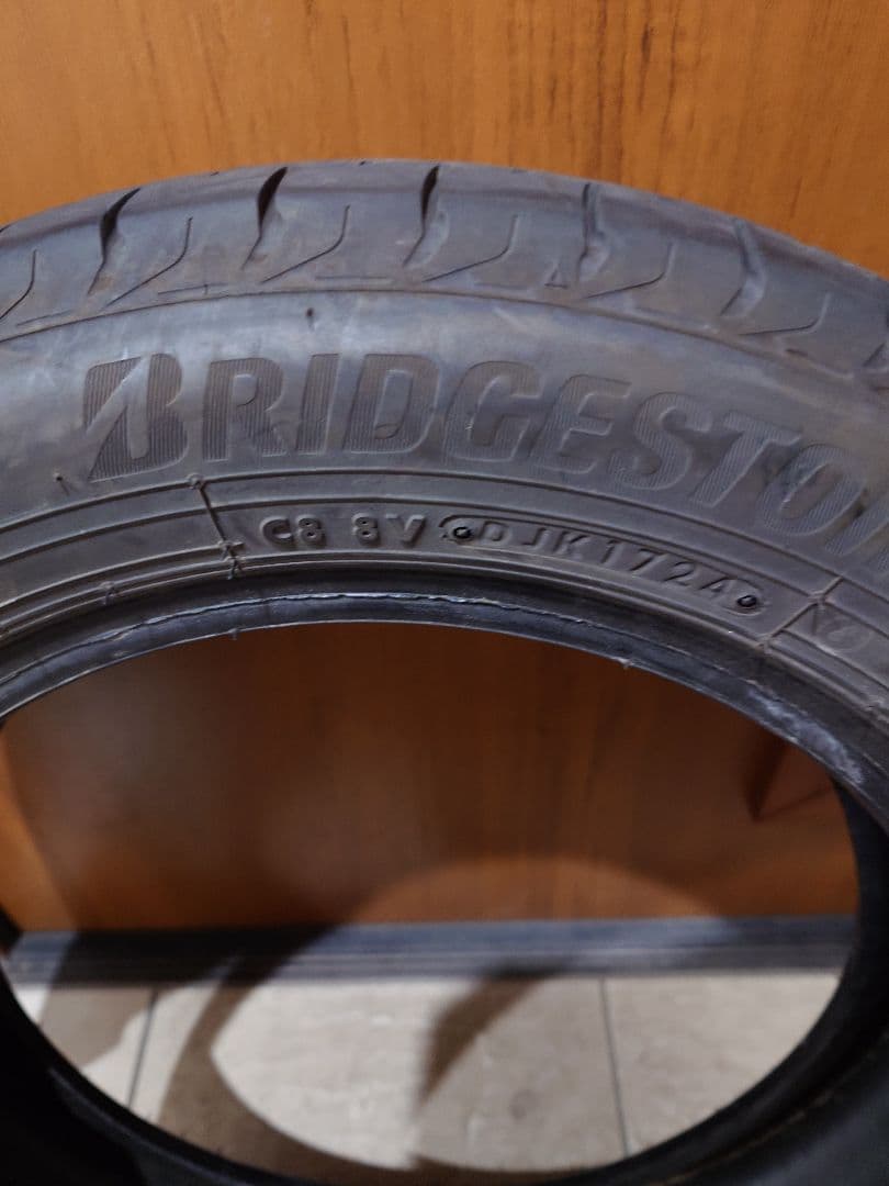 バリ山155/65R14 BRIDGESTONE NEWNO2本