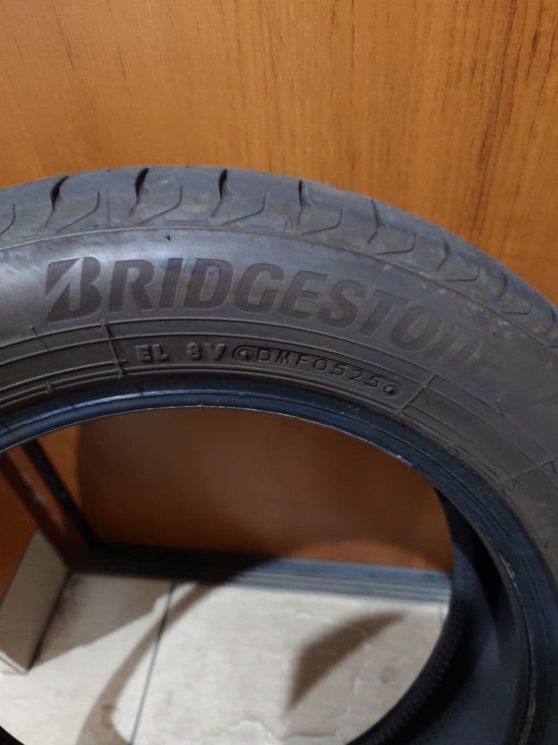 バリ山155/65R14 BRIDGESTONE NEWNO2本