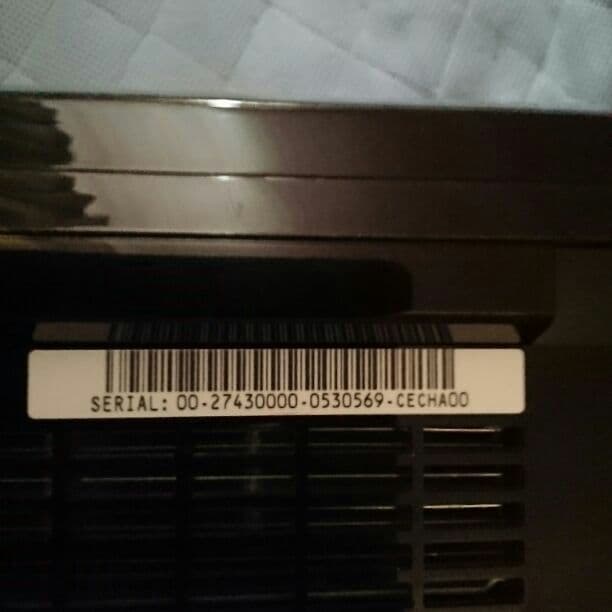 PS3 ジャンク品 CECHA00 本体 電源コード AVコード コントローラー
