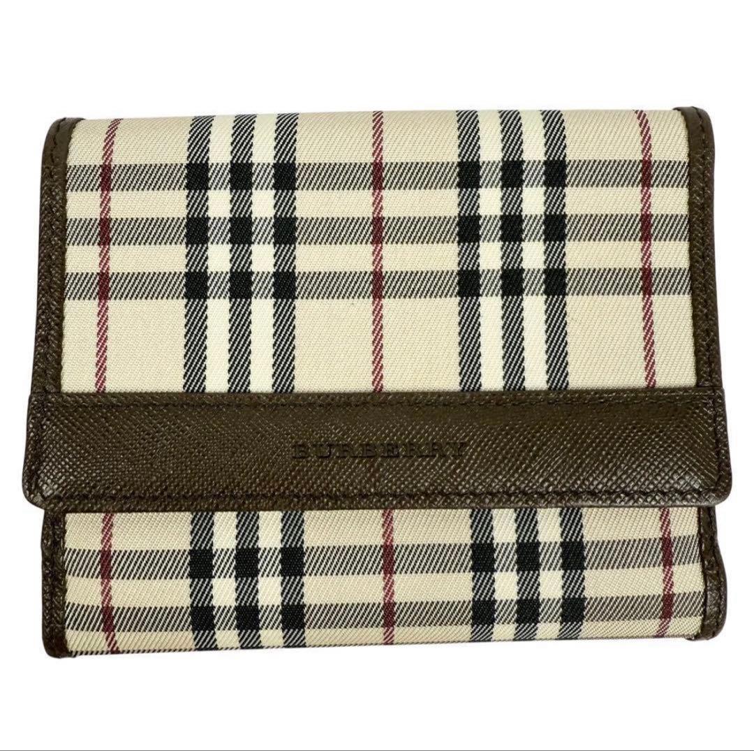 Burberry 折り財布　美品