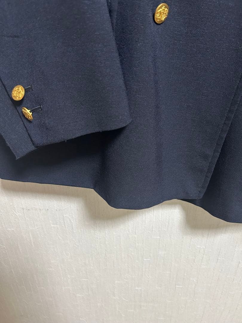 GYMPHLEX　ダブルブレストブレザー　ネイビー　サイズL
