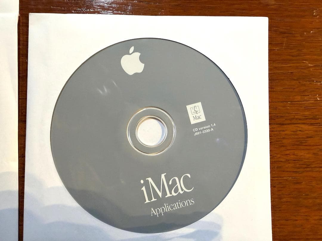 【Apple純正品】iMac OS XとOS9インストーラーディスク