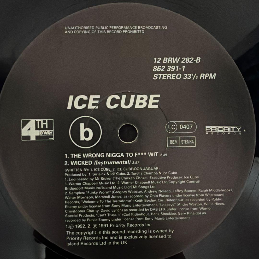 Ice Cube レコード3枚セットWicked 他