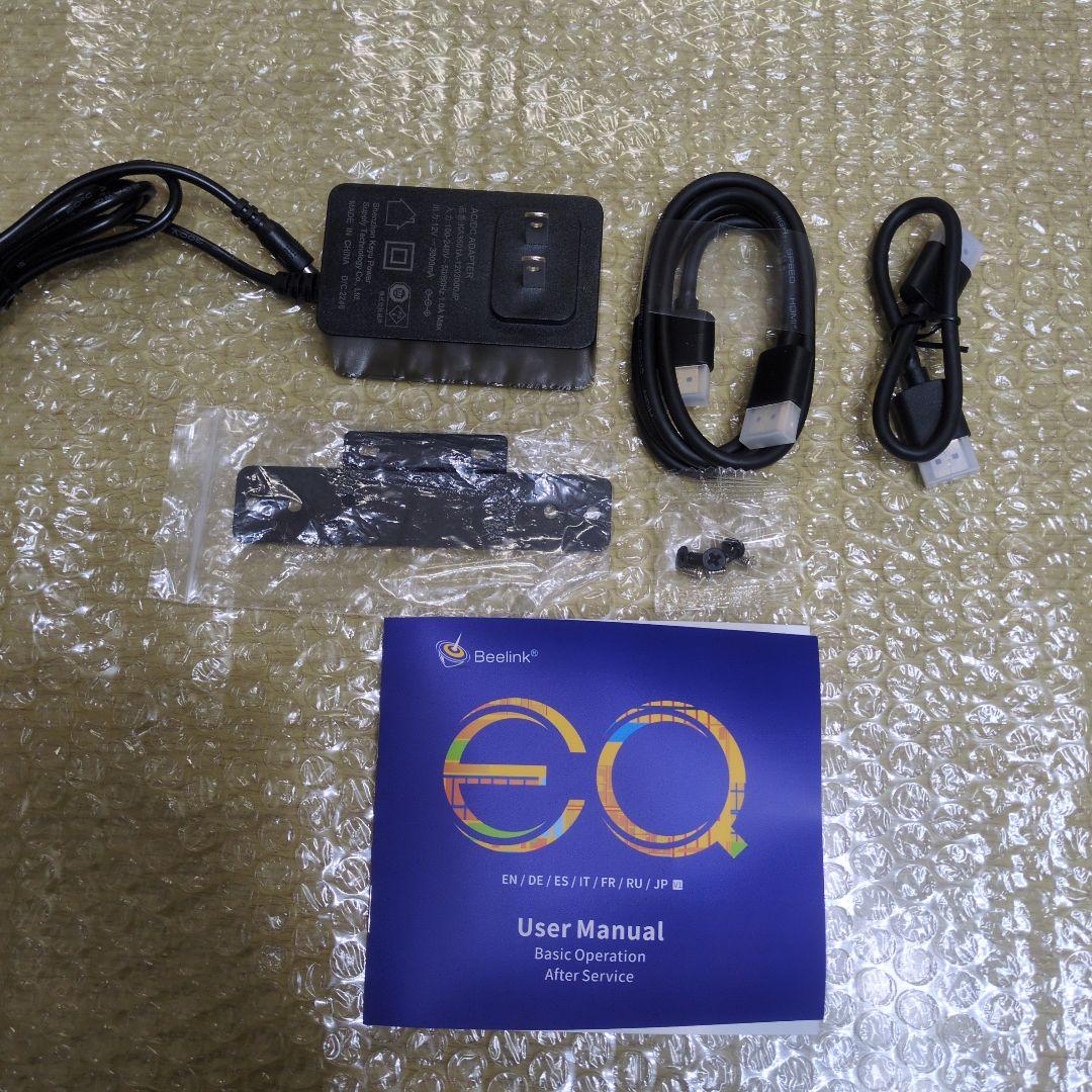 Beelink EQ12 Mini PC N100プロセッサー ミニPC
