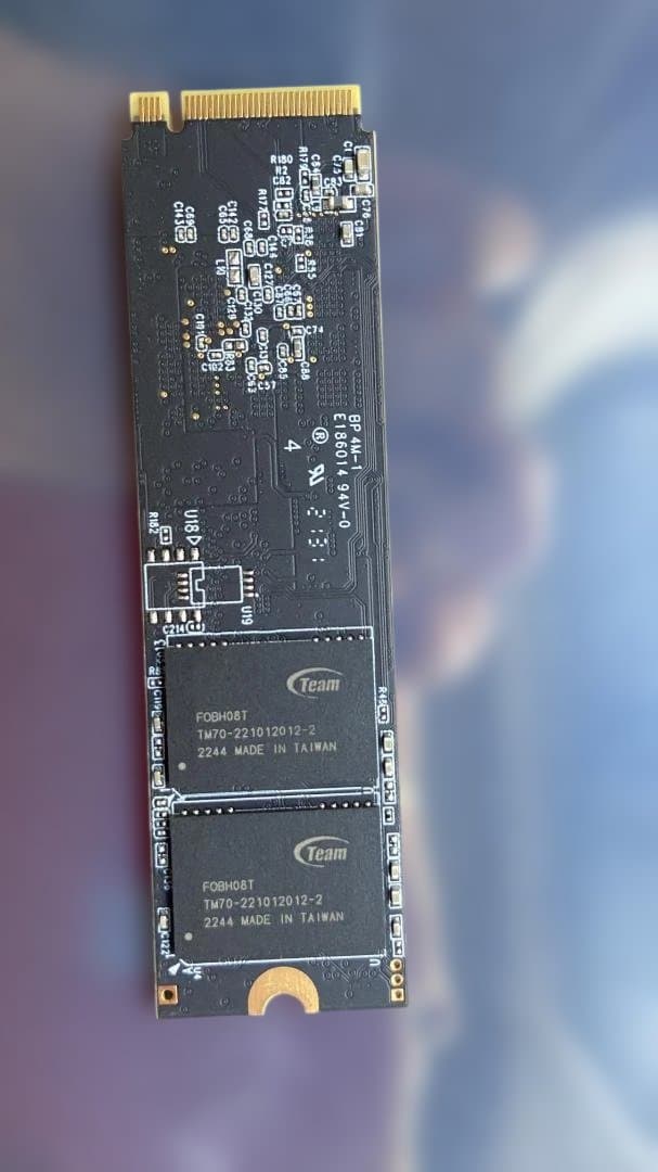 爆速・大容量 Teamgroup 4TB NVMe SSD 2枚 (計8TB)