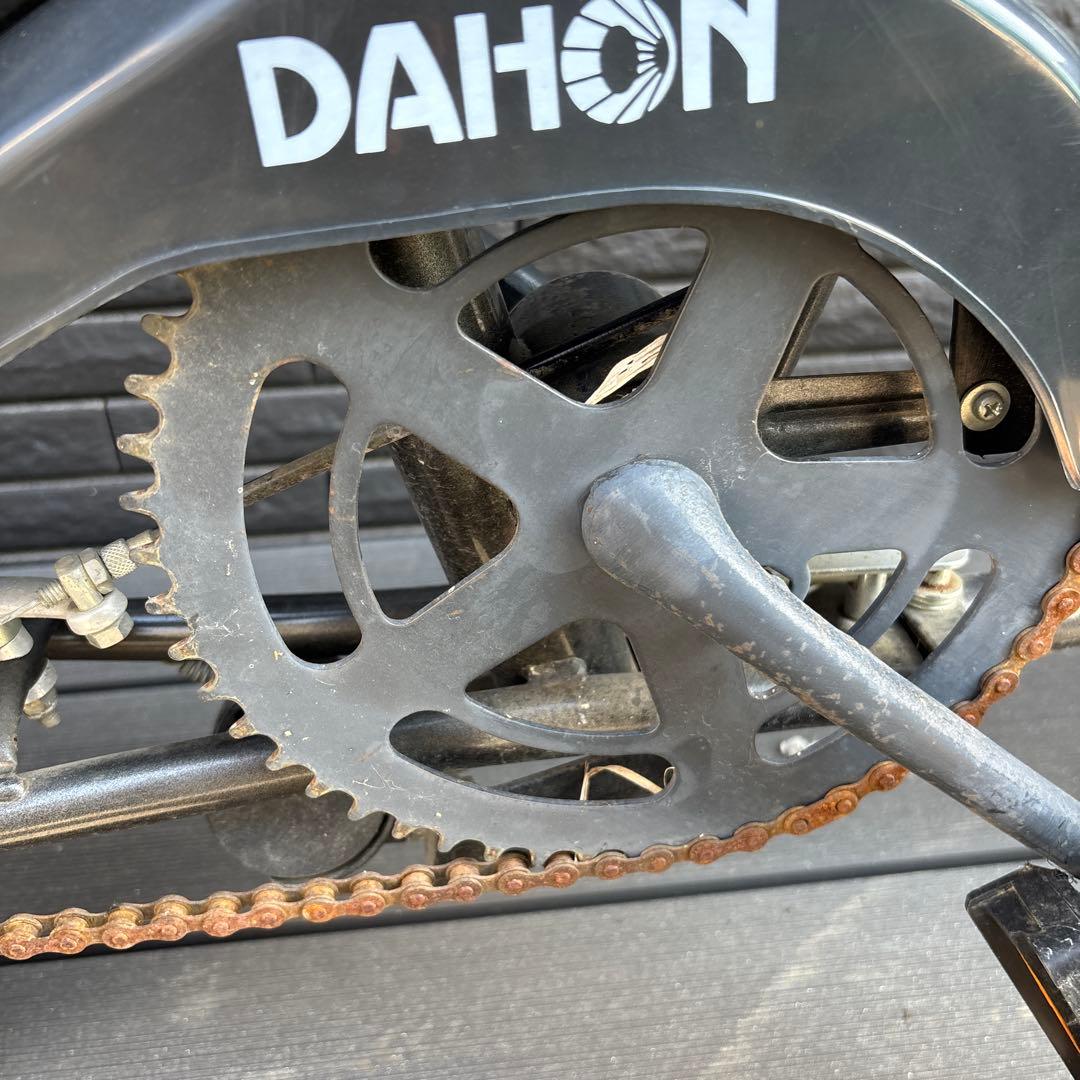 ジャンクDAHON 折りたたみ自転車