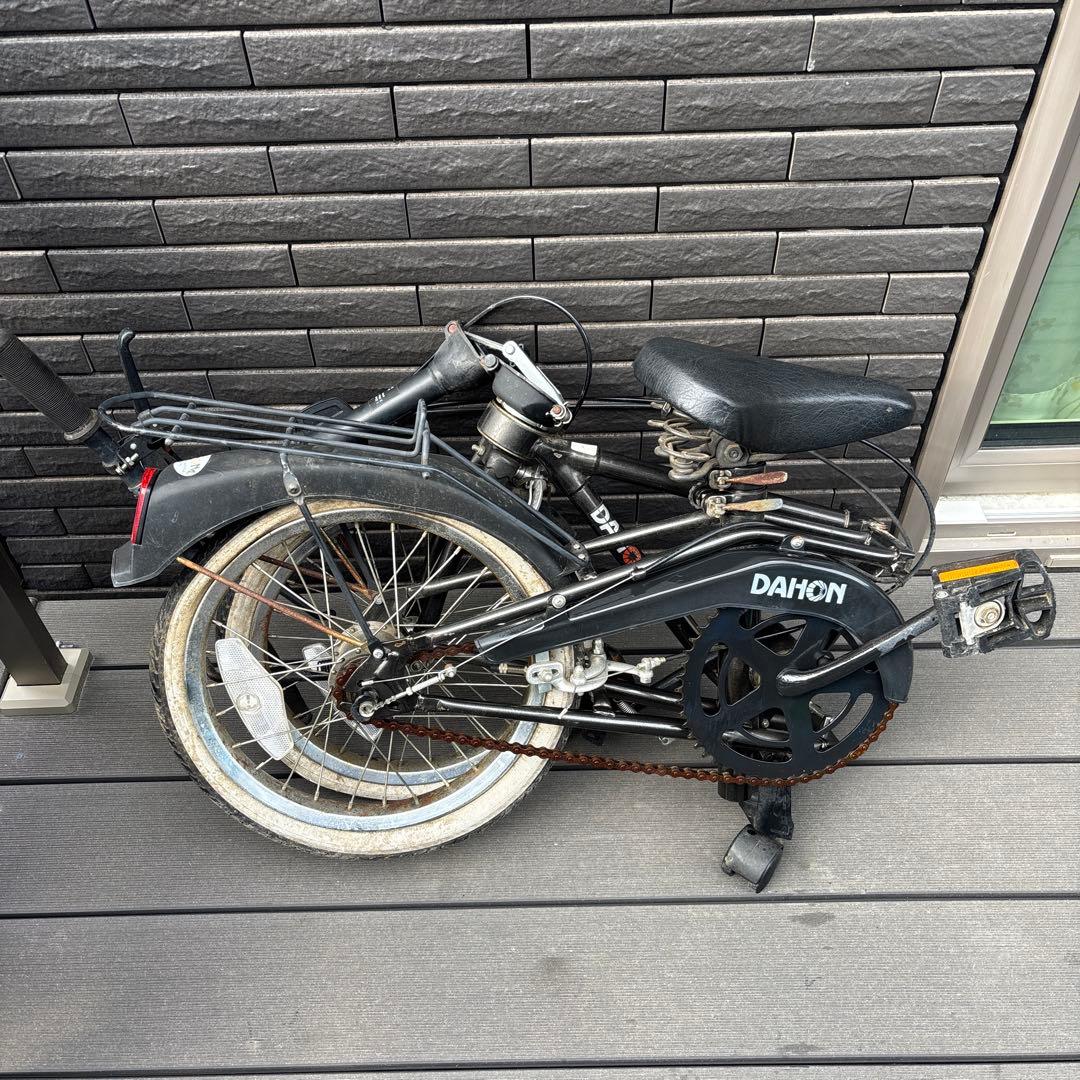 ジャンクDAHON 折りたたみ自転車