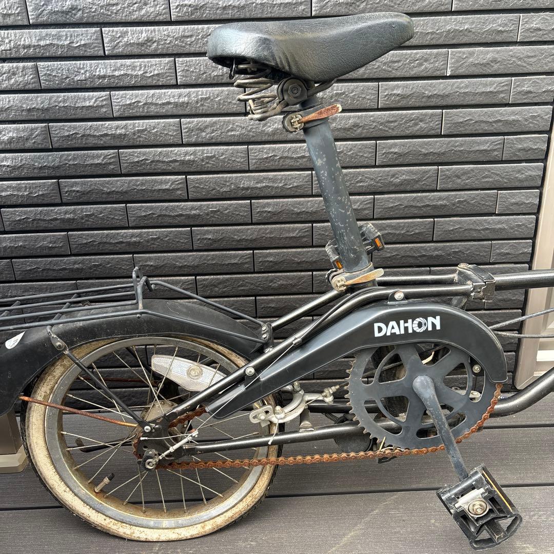 ジャンクDAHON 折りたたみ自転車