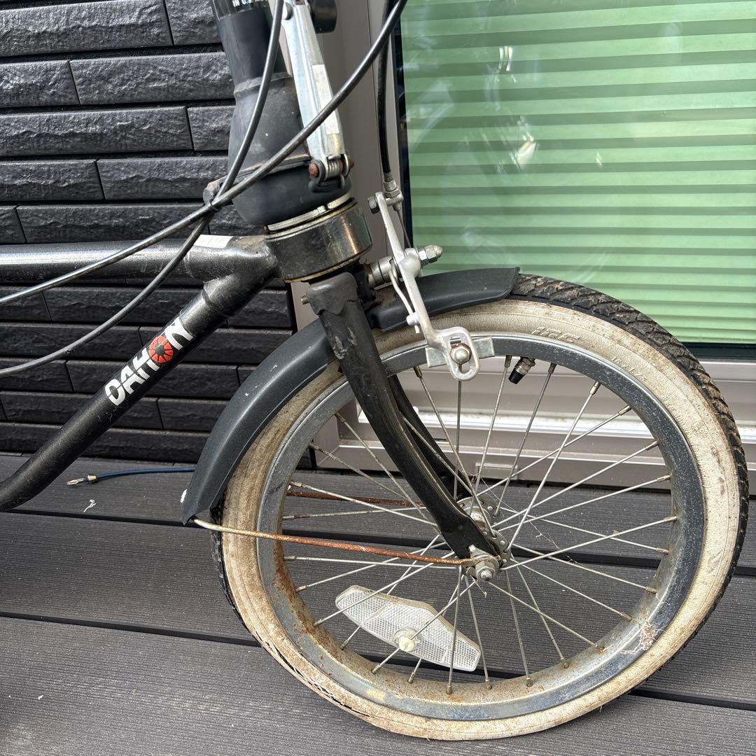 ジャンクDAHON 折りたたみ自転車