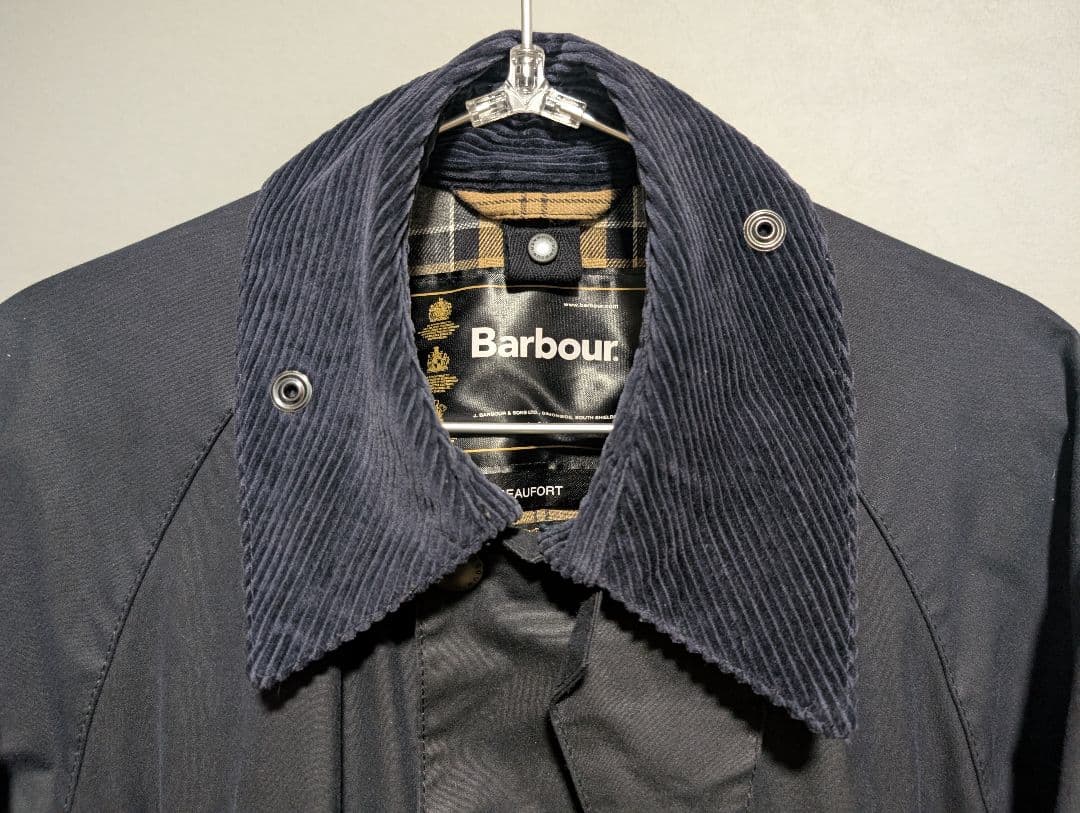 Barbour beaufort 34 ネイビー