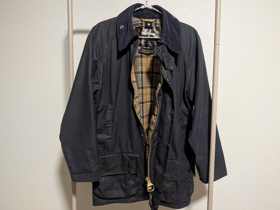 Barbour beaufort 34 ネイビー
