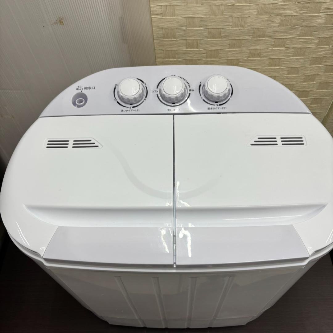 ◇ポータブル二槽式洗濯機 　NAW002　ウェイウェイ2024年製