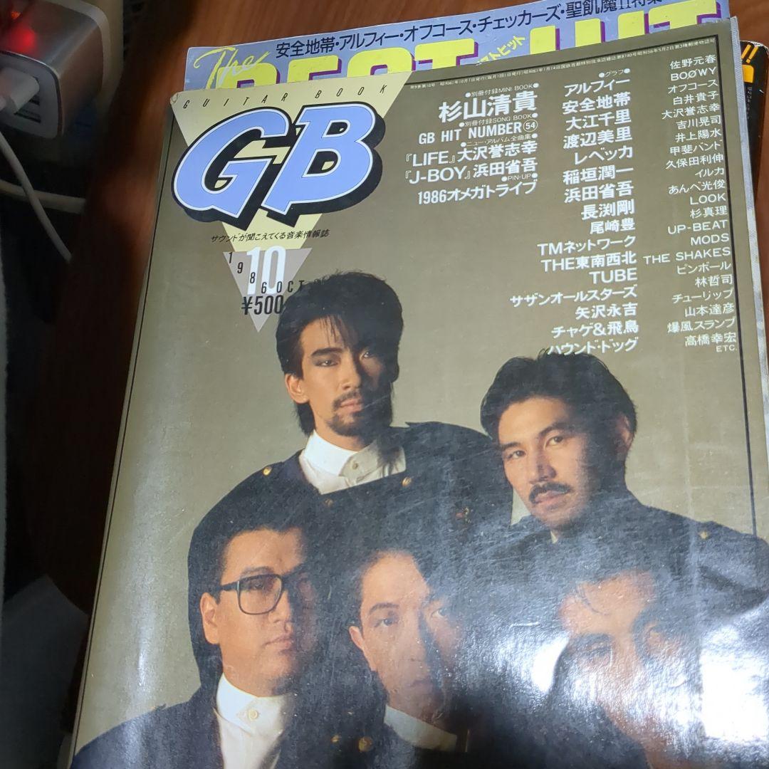 GB1986年10月号、Guitar・Bookです。